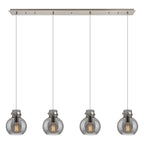 Suspension linéaire Newton Sphere d'Innovations Lighting - 4 lumières, câble de 8 pouces