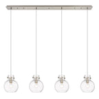 Suspension linéaire Newton Sphere d'Innovations Lighting - 4 lumières, câble de 8 pouces