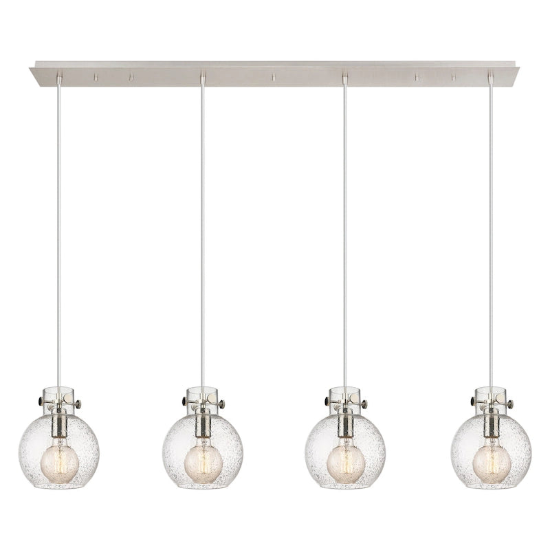 Suspension linéaire Newton Sphere d'Innovations Lighting - 4 lumières, câble de 8 pouces