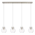 Suspension linéaire Newton Sphere d'Innovations Lighting - 4 lumières, câble de 8 pouces