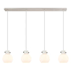 Suspension linéaire Newton Sphere d'Innovations Lighting - 4 lumières, câble de 8 pouces