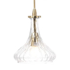 Suspension en verre soufflé Isabella Carafe 1 lumière de Jamie Young