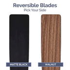 Ventilateur de plafond LED style industriel noir mat 52 Prominence Home Octavia avec télécommande