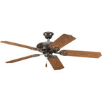 AirPro Collection 52  Five-Blade Indoor Outdoor Ceiling Fan - 10.500  x 22.750  x 12.870 