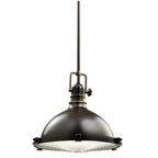 Kichler Hatteras Bay 1-light Olde Bronze Pendant