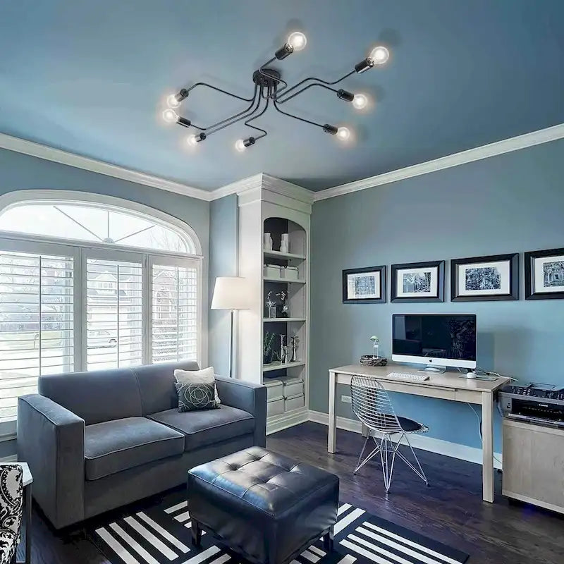 Ampoules LED globe Luxrite Vintage G25 équivalent 60 W, 550 lumens, dimmables, verre transparent, culot standard E26 (paquet de 4)