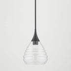 Pendentif Marissa de 33 cm (13 pouces) de Mitzi by Hudson Valley avec verre transparent