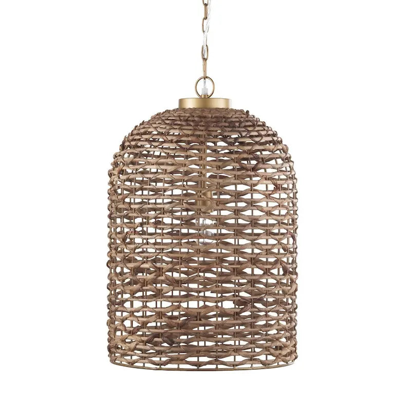Sana Tall Watergrass Pendant Light - 17.5L x 17.5W x 26.0H