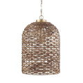 Sana Tall Watergrass Pendant Light - 17.5L x 17.5W x 26.0H