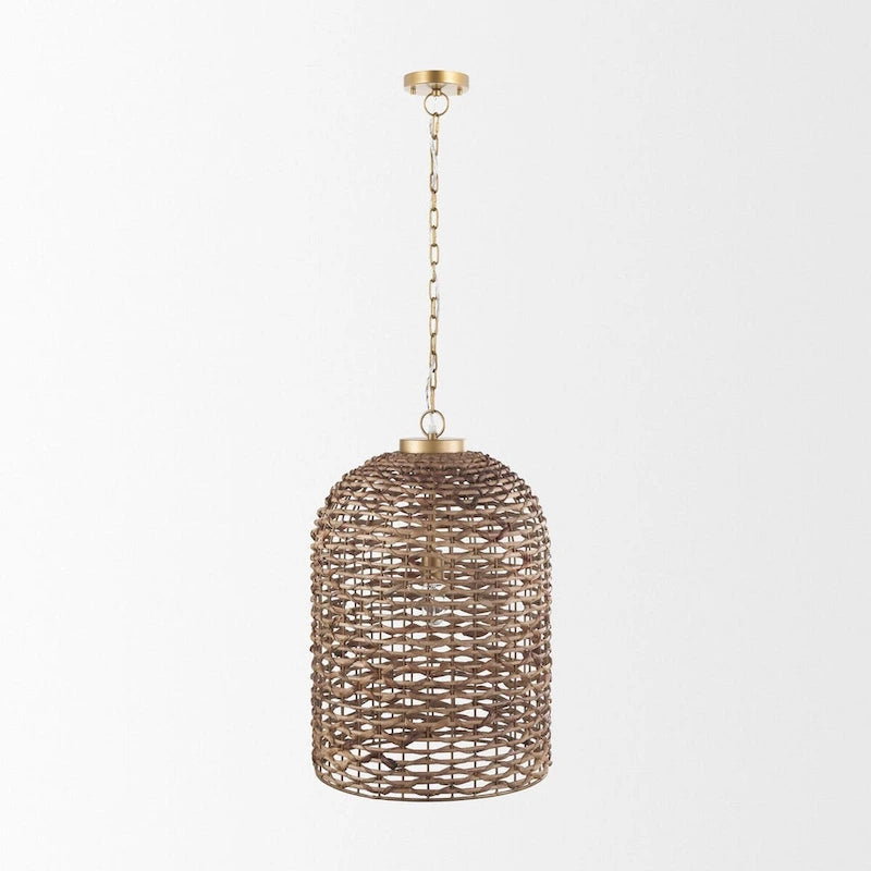 Suspension haute Sana en jonc de mer - 44,5 cm (L) x 44,5 cm (l) x 66 cm (H)