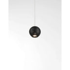 Suspension miniature George Kovacs Itty chromée avec diffuseur transparent, 1 lumière