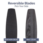 Ventilateur de plafond intelligent d'intérieur moderne 52 Prominence Home Enoki IO, noir mat