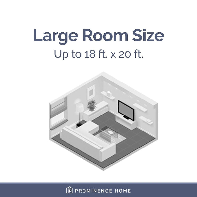 Ventilateur de plafond intelligent d'intérieur moderne 52 Prominence Home Enoki IO, noir mat