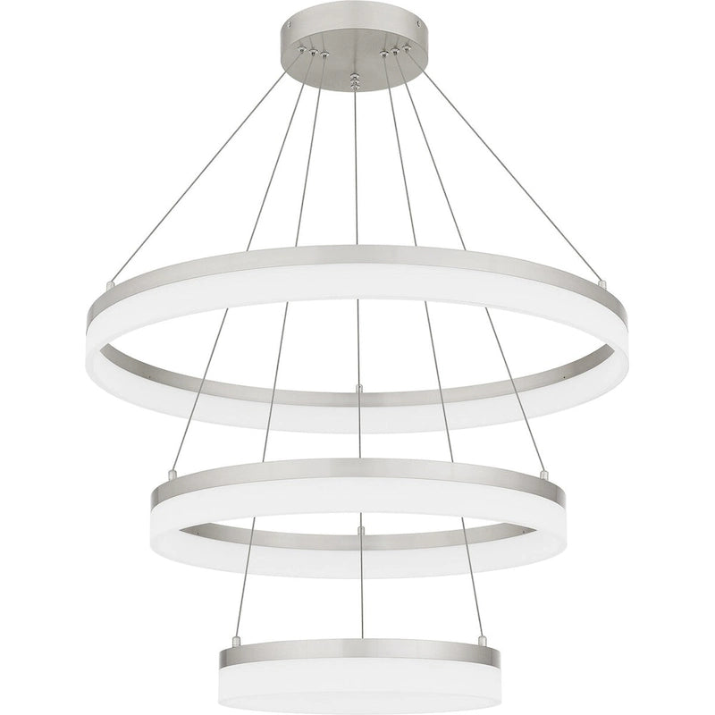 Cohen Integrated LED Brushed Nickel Pendant Light