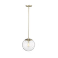 Suspension Avell 1 lumière de Millennium Lighting avec abat-jour en verre transparent