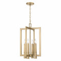 Blake 4-light Aged Brass Foyer Pendant