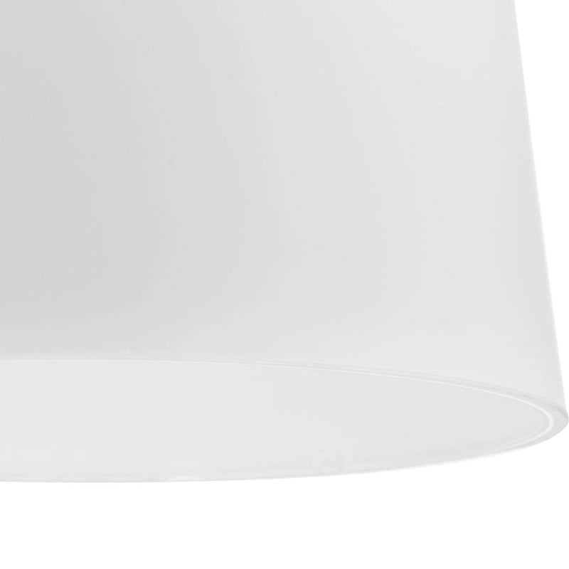 Suspension Clarion Collection à une lumière, nickel poli, blanc gravé, style transitionnel - 26,7 cm x 26,7 cm x 40,3 cm