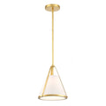 Fulton 1 Light Antique Gold Pendant