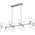 Ramada 16-Light Brushed Nickel Island Light