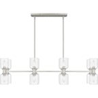 Ramada 16-Light Brushed Nickel Island Light