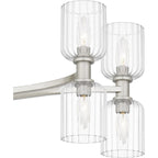 Ramada 16-Light Brushed Nickel Island Light