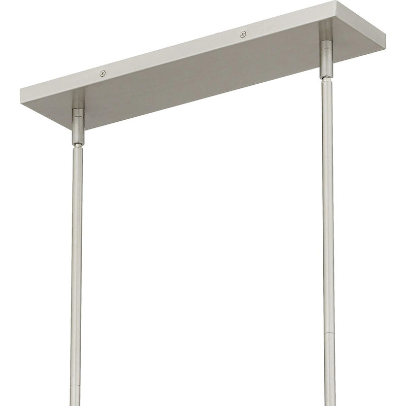 Ramada 16-Light Brushed Nickel Island Light