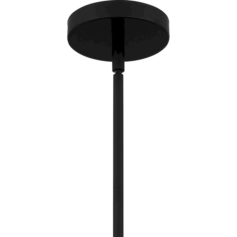 Suspension Alani à 4 lumières noir mat